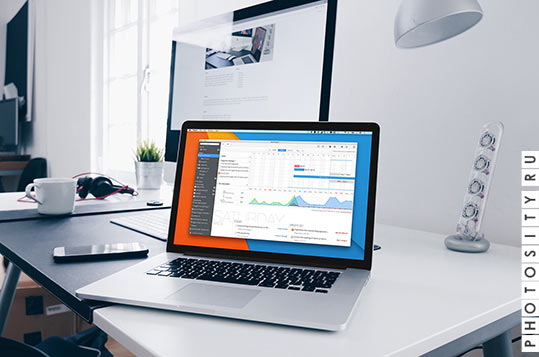 Макет ноутбука / Laptop mock up